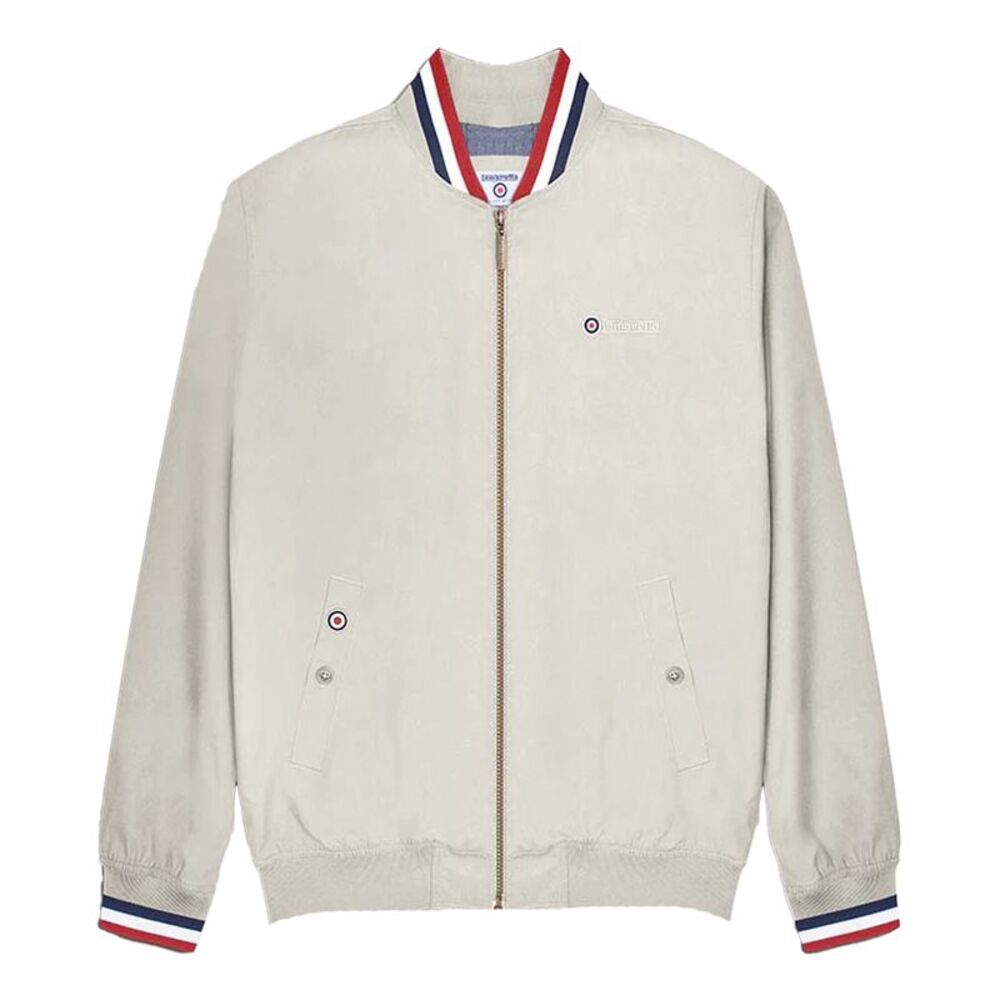 Lambretta Mens Monkey Triple Tipped Jacket / Stone